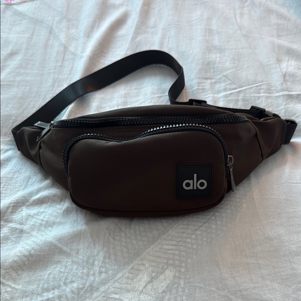 ALO Yoga Brown Crossbody Bag